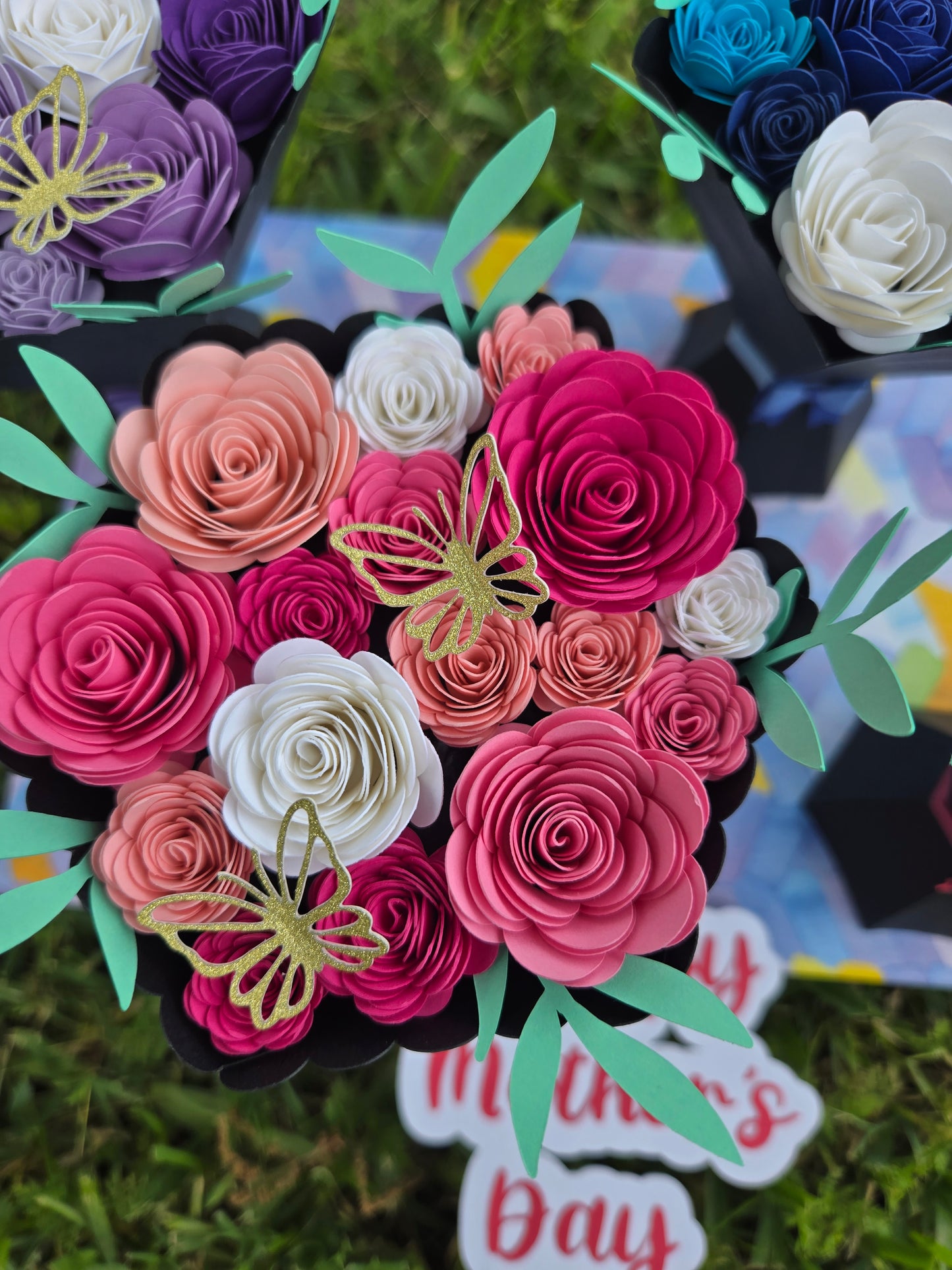 Eternal paper flower bouquet