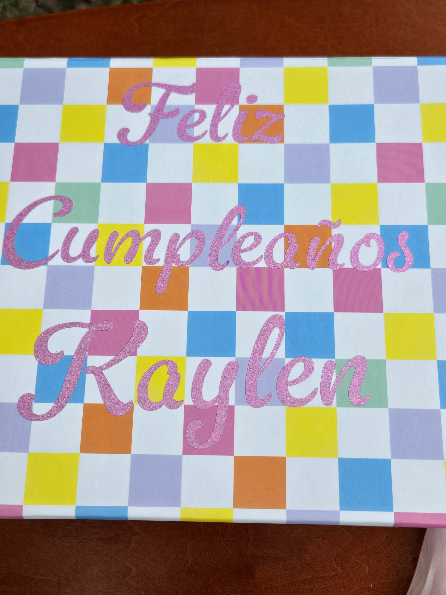 Personalize Gift box