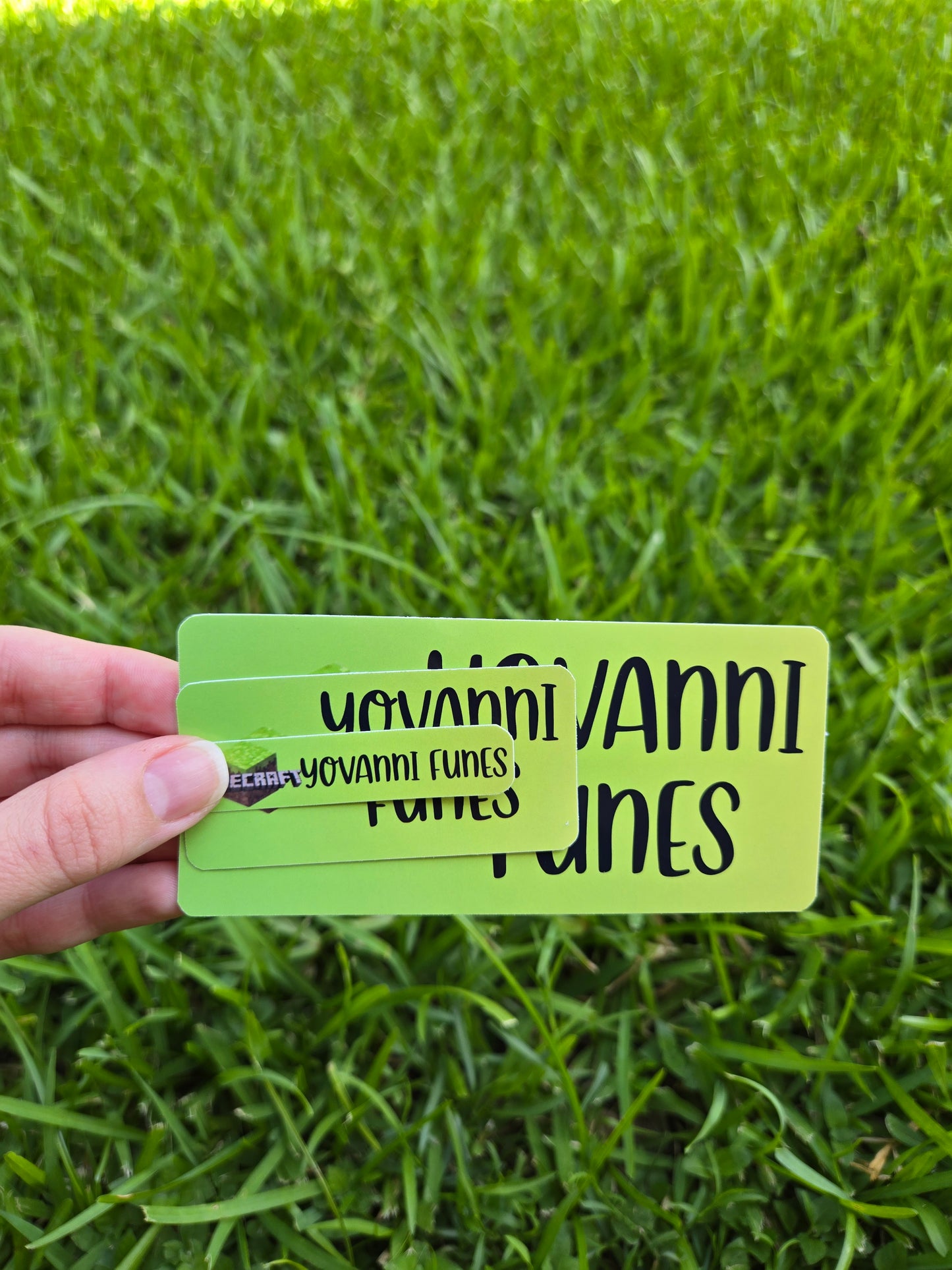 Back to school custom stickers