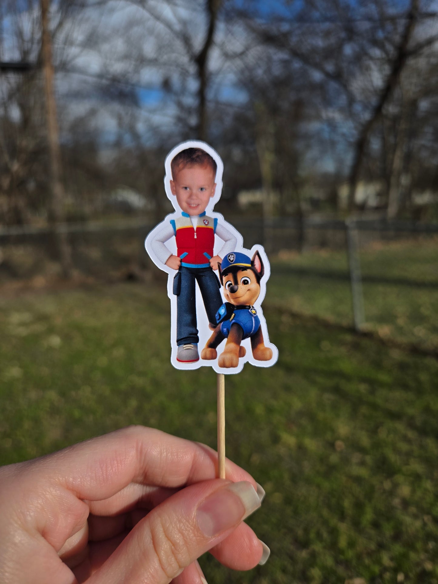 Custom Cupcake toppers 12ct