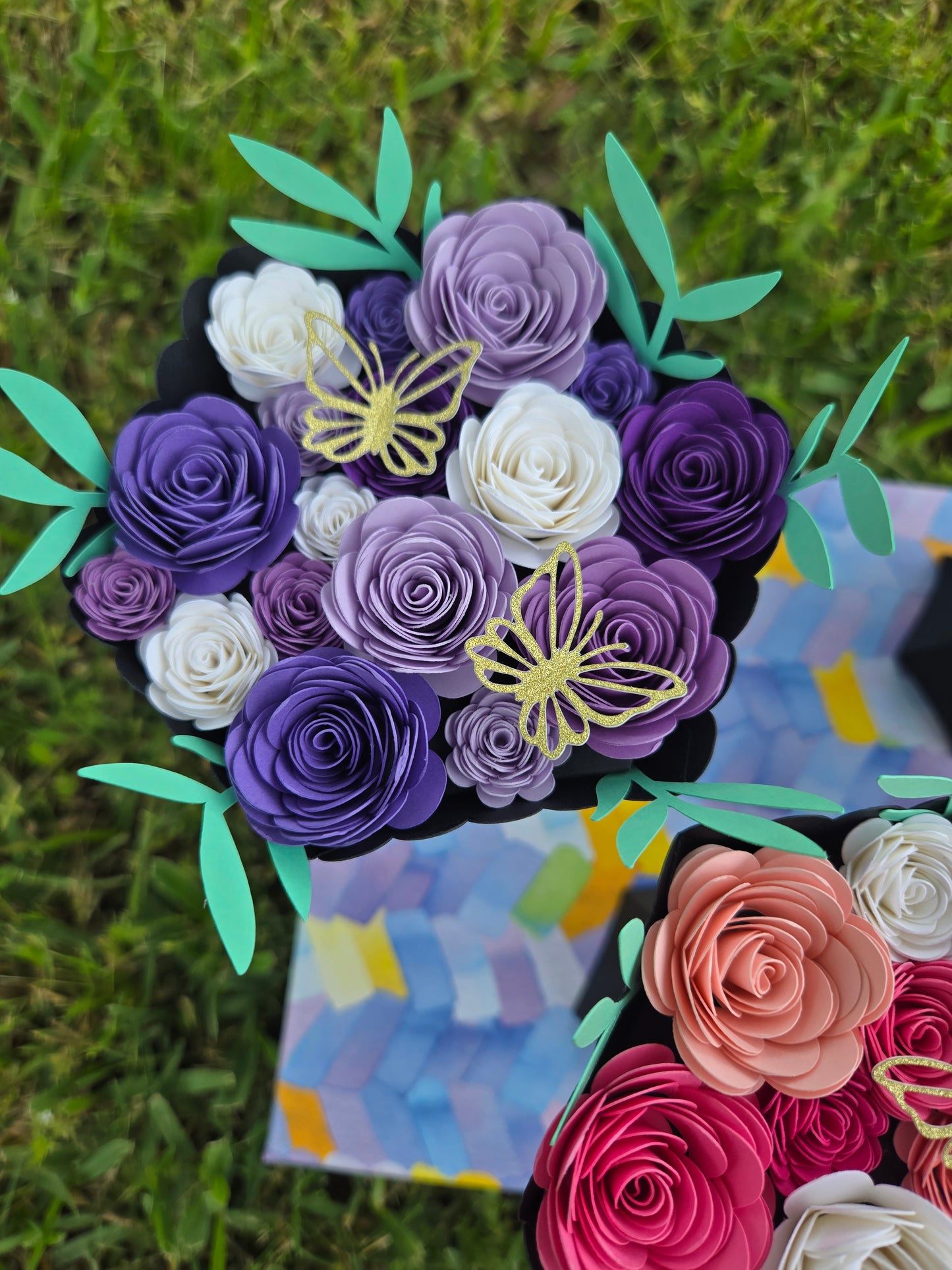 Eternal paper flower bouquet