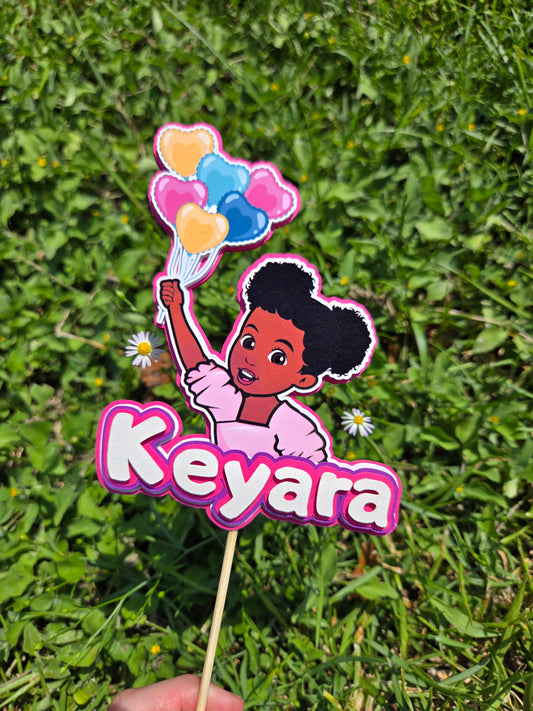 Custom cake topper