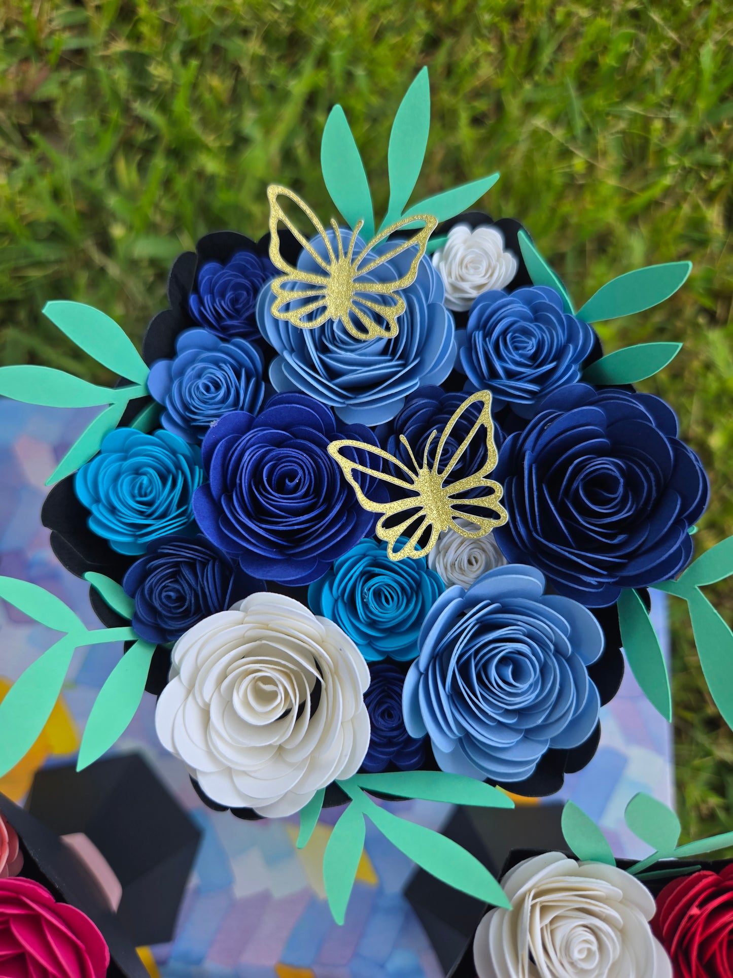 Eternal paper flower bouquet