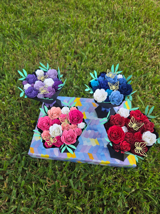 Eternal paper flower bouquet