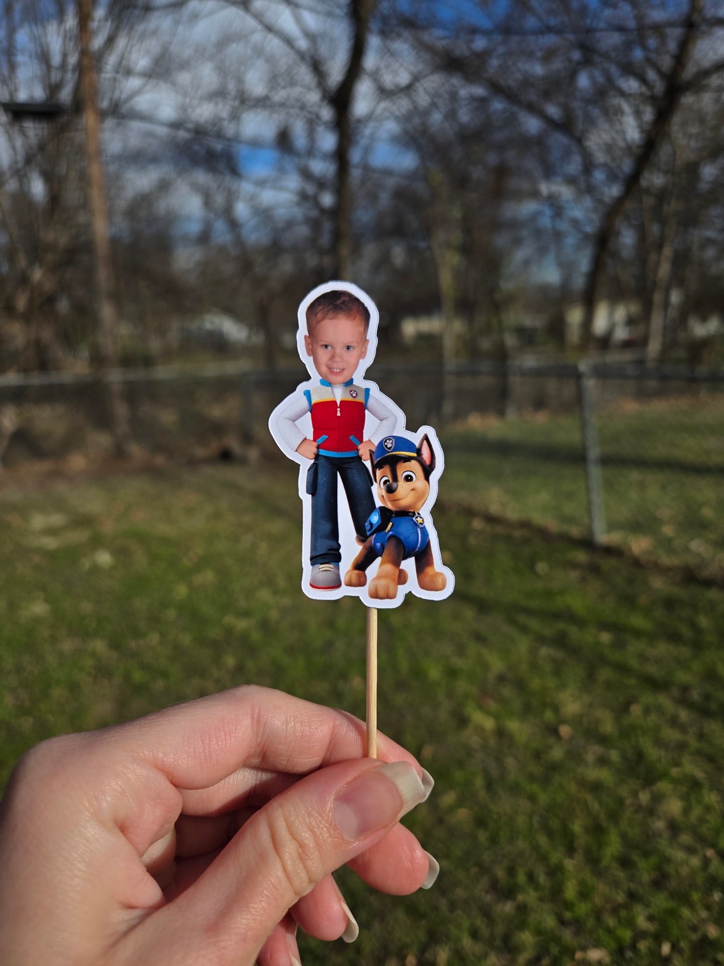 Custom Cupcake toppers 12ct