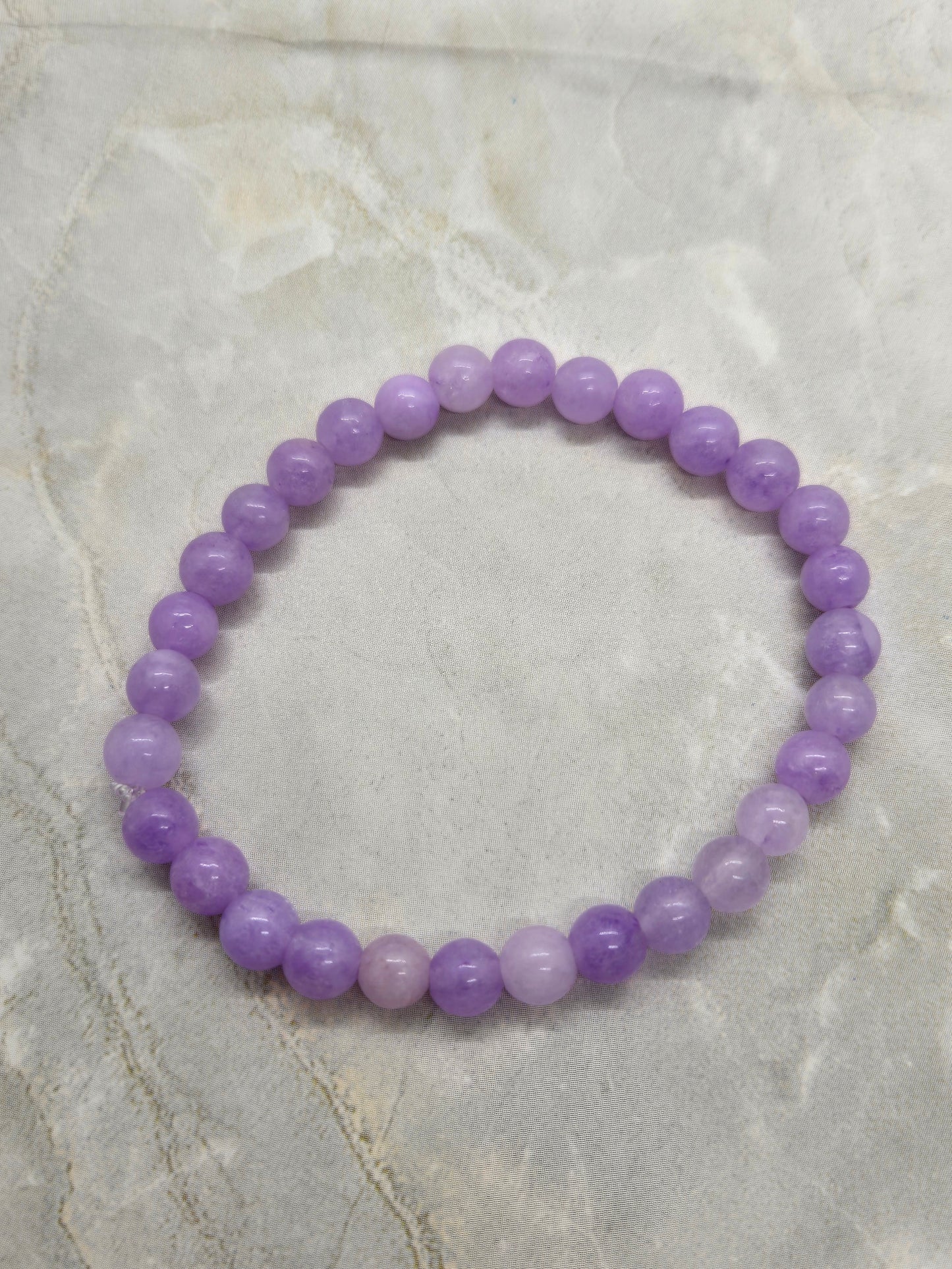 Purple Glass beads Bracelet